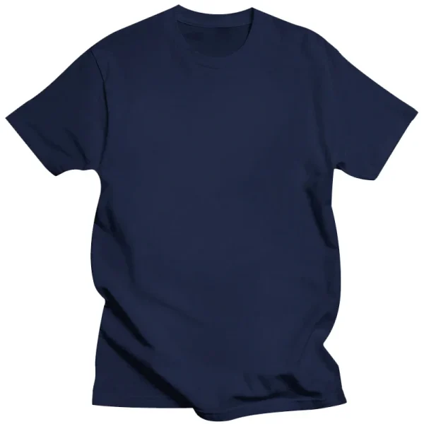 Summer washed T-shirts for men and women, pure cotton round neck, Korean style, casual short-sleeved T-shirts - Image 3