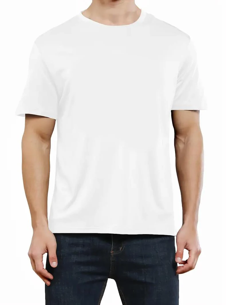Summer washed T-shirts for men and women, pure cotton round neck, Korean style, casual short-sleeved T-shirts