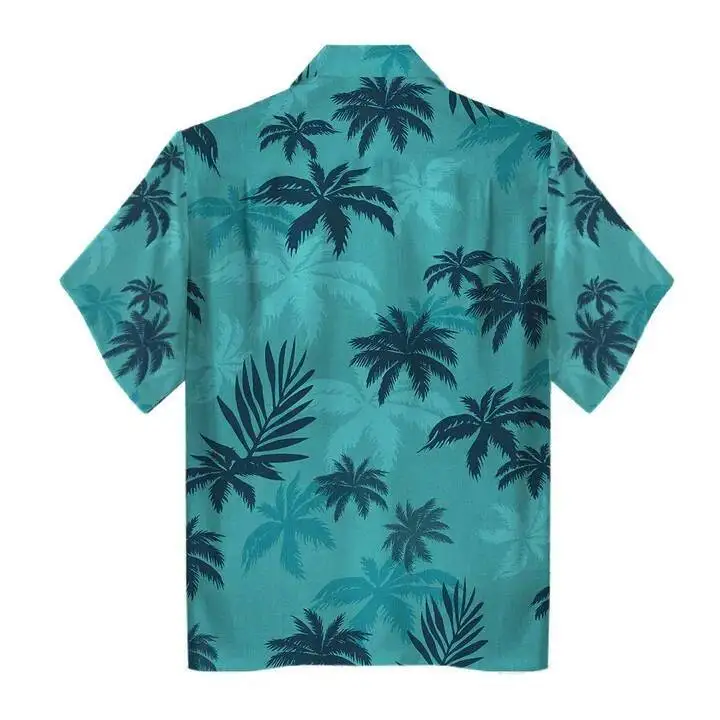 3D Digital Print Hawaiian Shirt Short Sleeve Summer Beach Casual Wear Vibrant Tropical Design Lightweight Comfortable Fabric