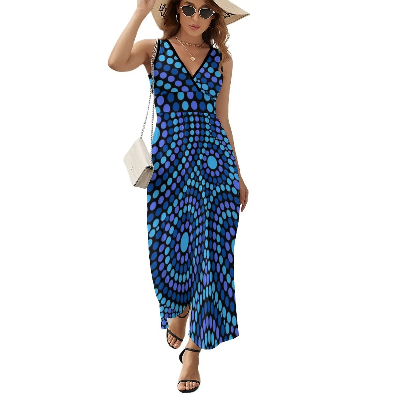 Awesome Aboriginal Dot Art Sleeveless Dress summer woman dress 2025 evening dress women's evening 2025 Awesome Aboriginal Dot Art Sleeveless Dress summer woman dress 2025 evening dress women's evening 2025
