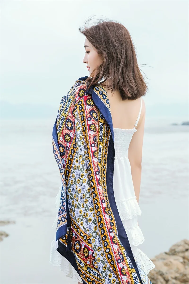 90x185cm Printing Process Twill Summer Suncare Beach Dress Bikini Sarong Wrap Scarf Women Brazilian Swimsuit Bathing Cover-ups 90x185cm Printing Process Twill Summer Suncare Beach Dress Bikini Sarong Wrap Scarf Women Brazilian Swimsuit Bathing Cover-ups