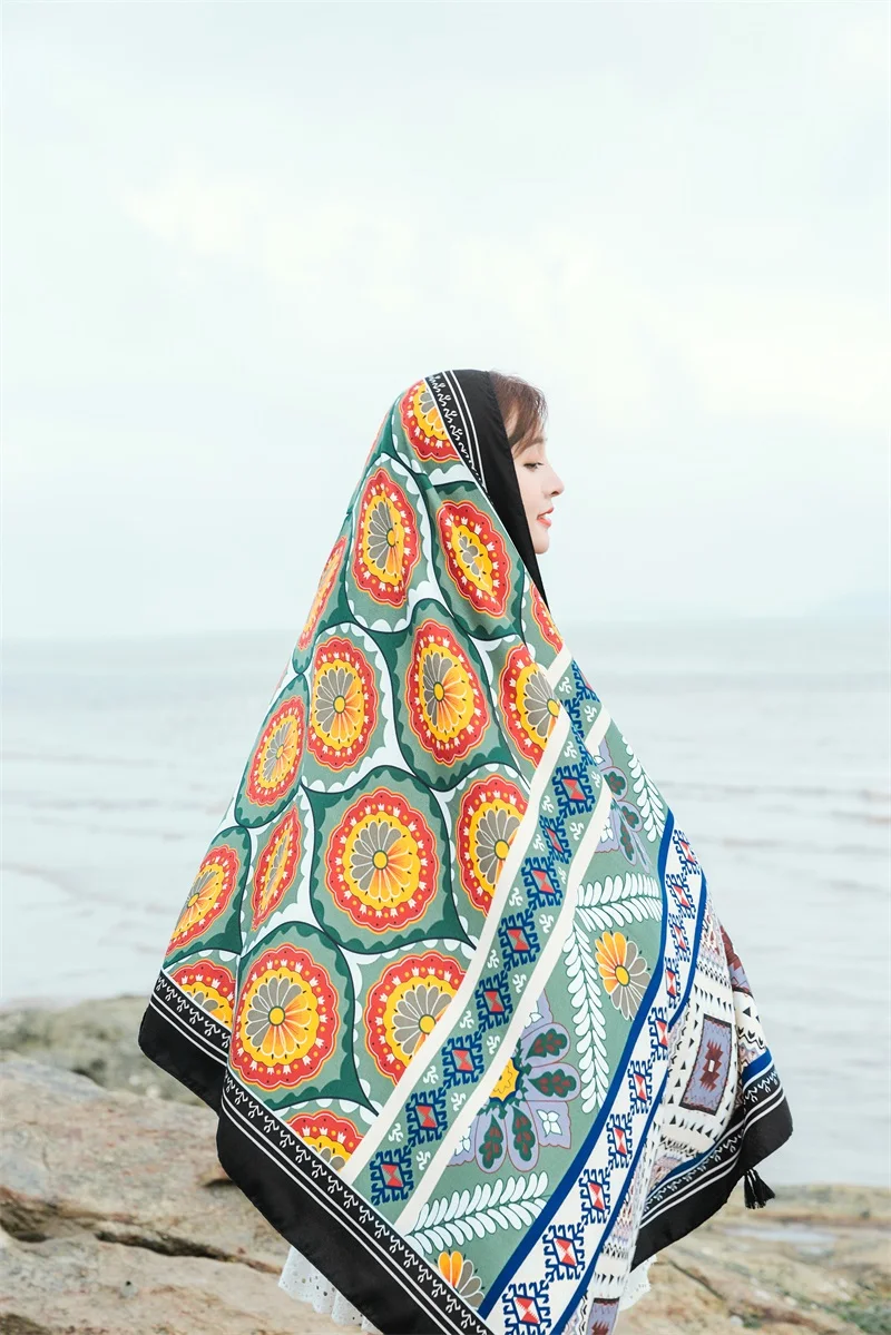 90x185cm Printing Process Twill Summer Suncare Beach Dress Bikini Sarong Wrap Scarf Women Brazilian Swimsuit Bathing Cover-ups 90x185cm Printing Process Twill Summer Suncare Beach Dress Bikini Sarong Wrap Scarf Women Brazilian Swimsuit Bathing Cover-ups