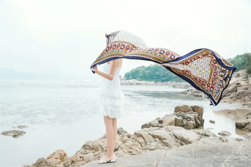 90x185cm Printing Process Twill Summer Suncare Beach Dress Bikini Sarong Wrap Scarf Women Brazilian Swimsuit Bathing Cover-ups 90x185cm Printing Process Twill Summer Suncare Beach Dress Bikini Sarong Wrap Scarf Women Brazilian Swimsuit Bathing Cover-ups