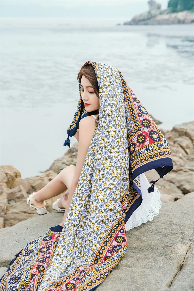 90x185cm Printing Process Twill Summer Suncare Beach Dress Bikini Sarong Wrap Scarf Women Brazilian Swimsuit Bathing Cover-ups 90x185cm Printing Process Twill Summer Suncare Beach Dress Bikini Sarong Wrap Scarf Women Brazilian Swimsuit Bathing Cover-ups