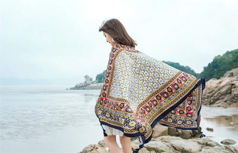 90x185cm Printing Process Twill Summer Suncare Beach Dress Bikini Sarong Wrap Scarf Women Brazilian Swimsuit Bathing Cover-ups 90x185cm Printing Process Twill Summer Suncare Beach Dress Bikini Sarong Wrap Scarf Women Brazilian Swimsuit Bathing Cover-ups