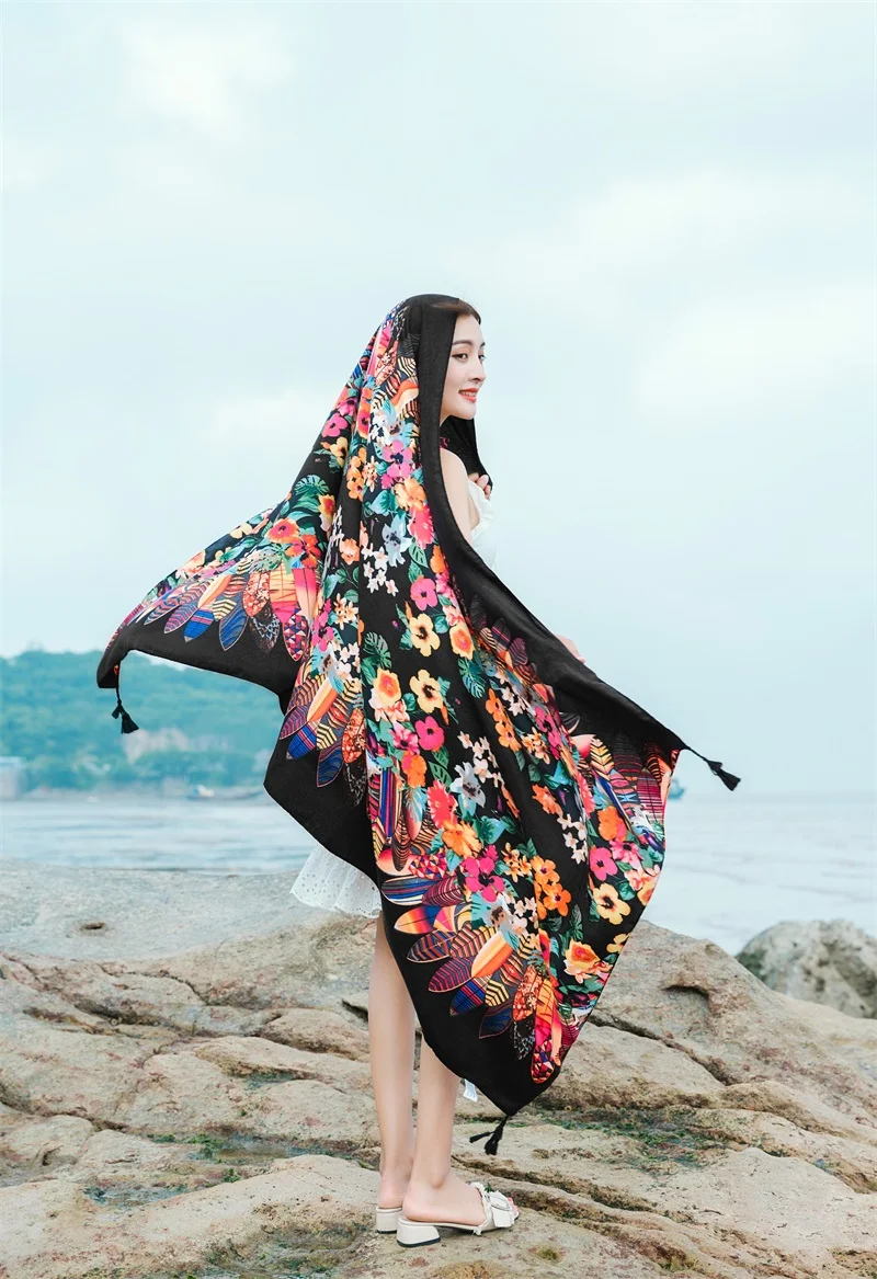 90x185cm Printing Process Twill Summer Suncare Beach Dress Bikini Sarong Wrap Scarf Women Brazilian Swimsuit Bathing Cover-ups 90x185cm Printing Process Twill Summer Suncare Beach Dress Bikini Sarong Wrap Scarf Women Brazilian Swimsuit Bathing Cover-ups