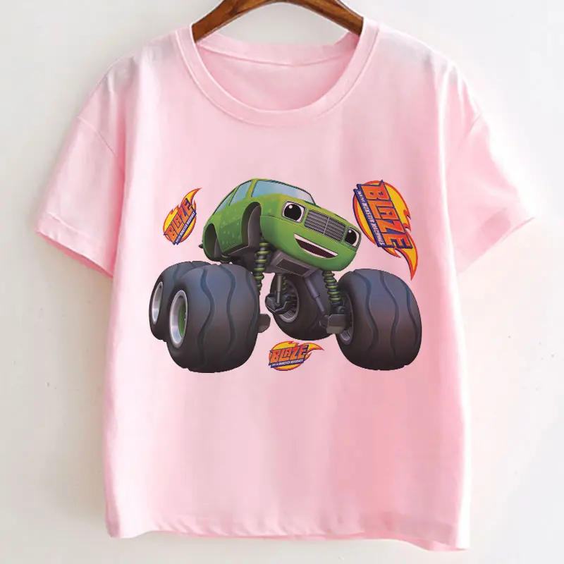 Blaze And The Monster Machines Children's Clothes Boy Impostor Blaze Game Anime T-Shirt Boy Or Girl Tees Top Short Sleeve Tshirt Blaze And The Monster Machines Children's Clothes Boy Impostor Blaze Game Anime T-Shirt Boy Or Girl Tees Top Short Sleeve Tshirt
