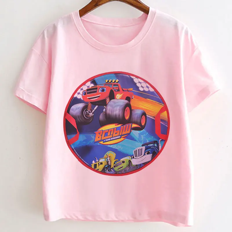 Blaze And The Monster Machines Children's Clothes Boy Impostor Blaze Game Anime T-Shirt Boy Or Girl Tees Top Short Sleeve Tshirt Blaze And The Monster Machines Children's Clothes Boy Impostor Blaze Game Anime T-Shirt Boy Or Girl Tees Top Short Sleeve Tshirt