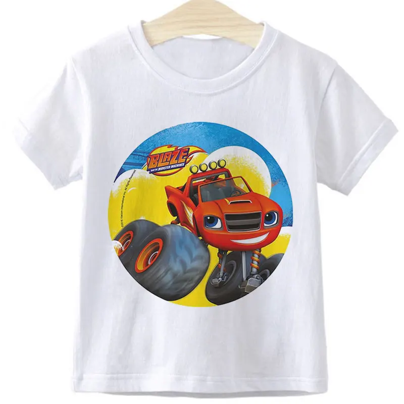 Blaze And The Monster Machines Children's Clothes Boy Impostor Blaze Game Anime T-Shirt Boy Or Girl Tees Top Short Sleeve Tshirt Blaze And The Monster Machines Children's Clothes Boy Impostor Blaze Game Anime T-Shirt Boy Or Girl Tees Top Short Sleeve Tshirt