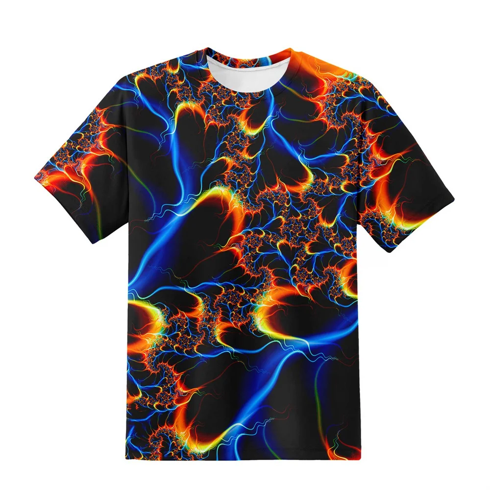 kids T-Shirts 3D Print Flame lightning Pattern Round Neck T-Shirts Casual Boys Girls Tops Oversized Fashion Kids Tees Clothing kids T-Shirts 3D Print Flame lightning Pattern Round Neck T-Shirts Casual Boys Girls Tops Oversized Fashion Kids Tees Clothing