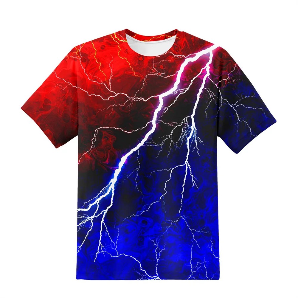 kids T-Shirts 3D Print Flame lightning Pattern Round Neck T-Shirts Casual Boys Girls Tops Oversized Fashion Kids Tees Clothing kids T-Shirts 3D Print Flame lightning Pattern Round Neck T-Shirts Casual Boys Girls Tops Oversized Fashion Kids Tees Clothing