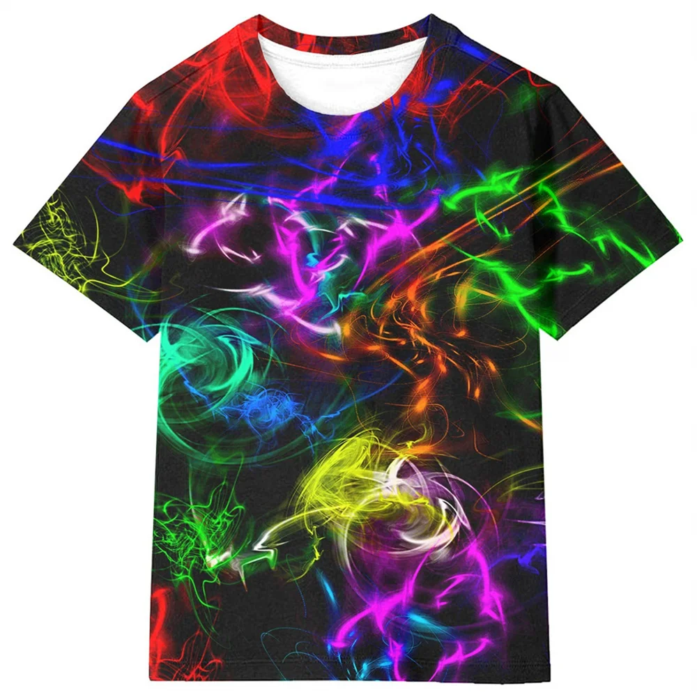 kids T-Shirts 3D Print Flame lightning Pattern Round Neck T-Shirts Casual Boys Girls Tops Oversized Fashion Kids Tees Clothing kids T-Shirts 3D Print Flame lightning Pattern Round Neck T-Shirts Casual Boys Girls Tops Oversized Fashion Kids Tees Clothing