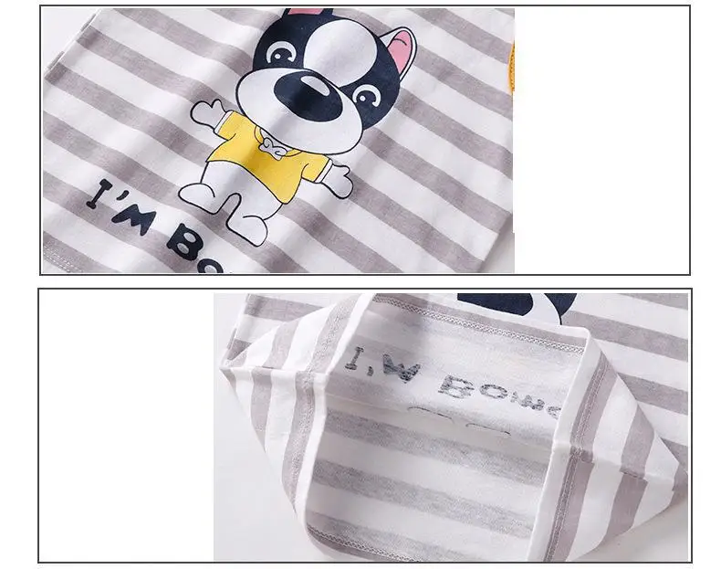Baby Boy Clothes Casual Tracksuit Pure Cotton Clothing Summer Clothes For Babies T-shirts + Pants For Kids Sports Outfit