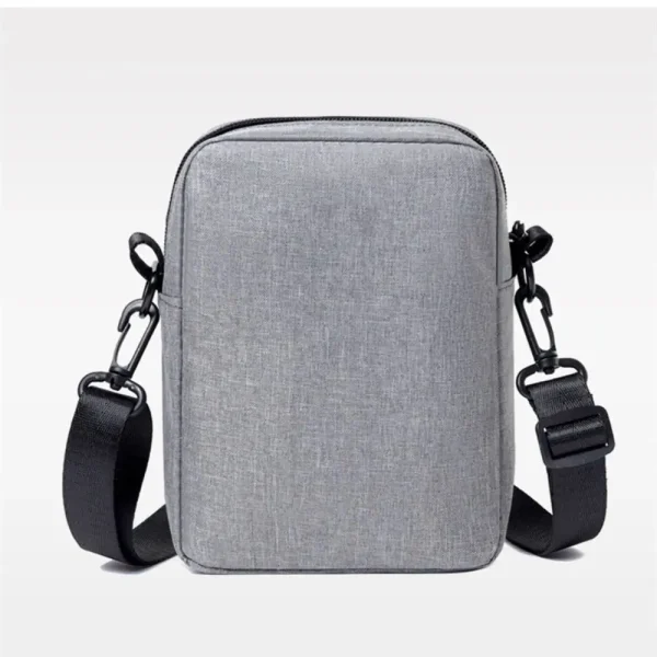 Mini Nylon Shoulder Bag Men Solid Color Crossbody Bag Casual and Fashionable Retro Bag Business Crossbody Bags for Men Hand Bag - Image 2