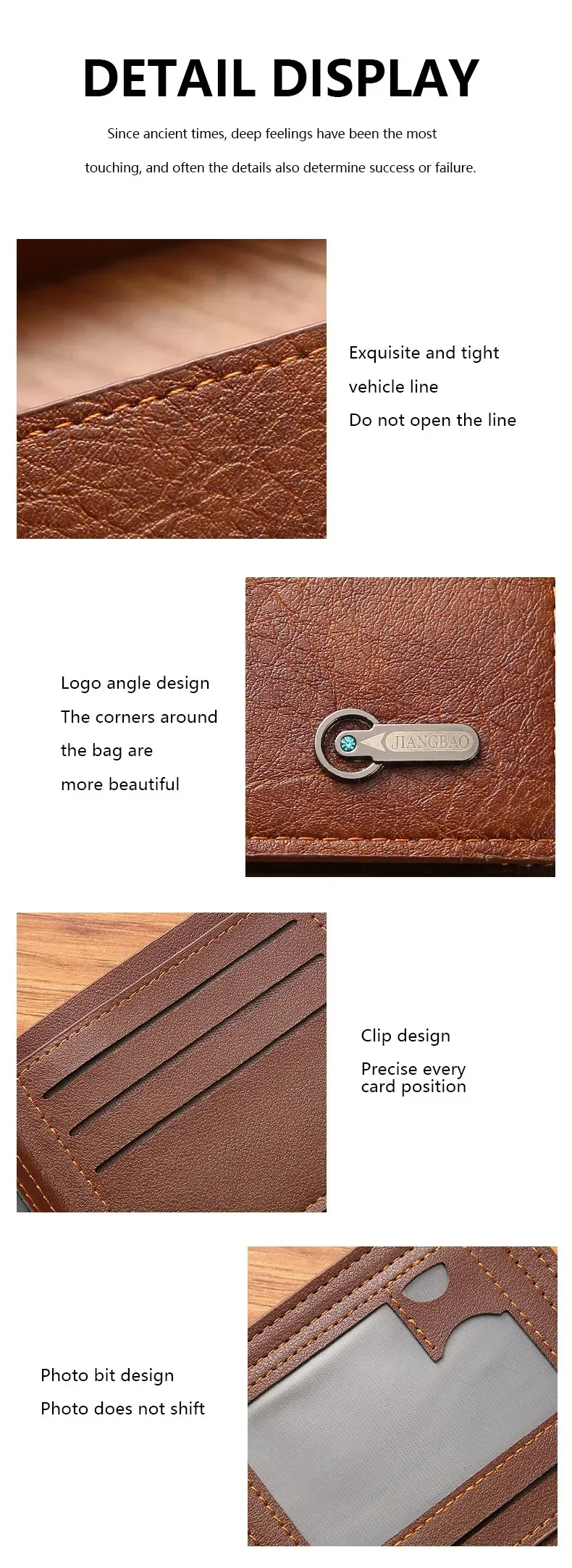 Men Purse Black Coin Wallet Male Business ID Cards Holder PU Leather Multiple Slot Casual Large Capacity Dollar Coin Money Bags Men Purse Black Coin Wallet Male Business ID Cards Holder PU Leather Multiple Slot Casual Large Capacity Dollar Coin Money Bags