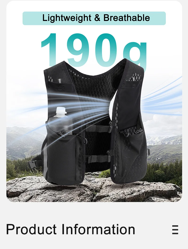TINYAT Reflective Multi-function Vest Bag for Men Women Sports Chest Bag Hip Hop Street Cloth Bag Hiking Cycling Accessories TINYAT Reflective Multi-function Vest Bag for Men Women Sports Chest Bag Hip Hop Street Cloth Bag Hiking Cycling Accessories
