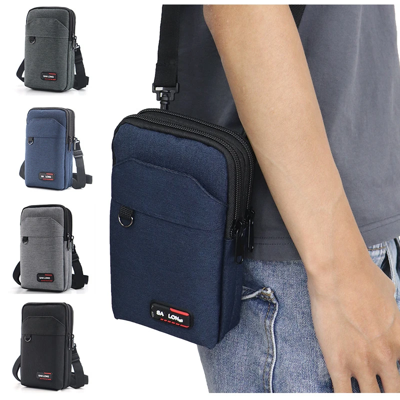 New Waterproof Waist Bag Purse Single/double Layer Outdoor Military Waist Fanny Pack Men Phone Pouch Camping Hunting Bags