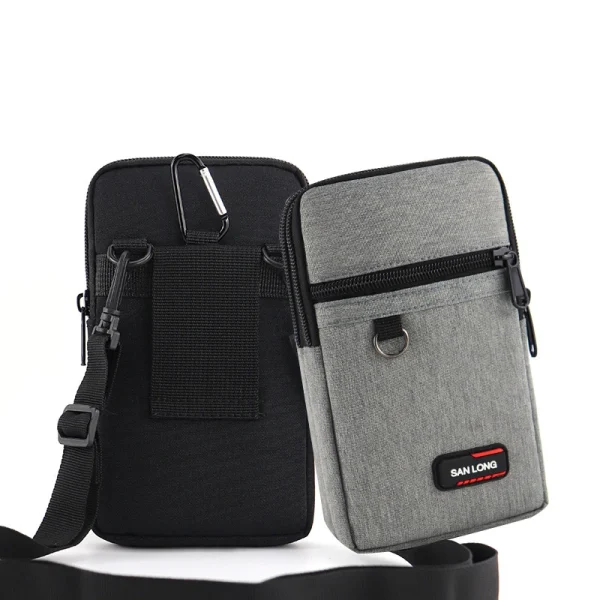 New Waterproof Waist Bag Purse Single/double Layer Outdoor Military Waist Fanny Pack Men Phone Pouch Camping Hunting Bags - Image 2
