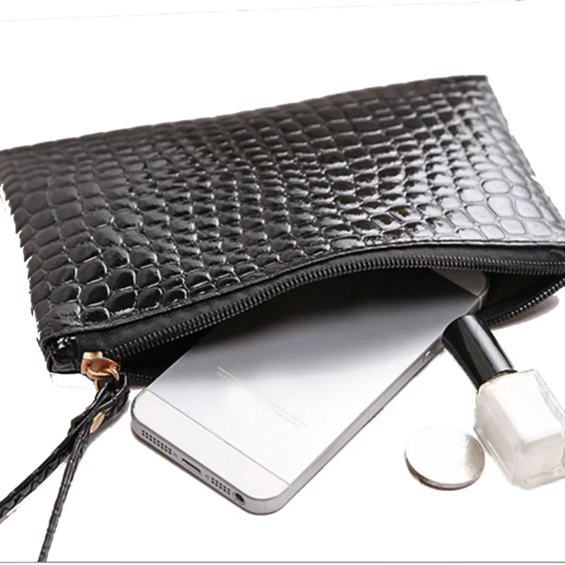 Fashion Women Cosmetic Bag Zipper Small Makeup Bag Traveling Neceser Ladies Cosmetics Clutch Purse Toiletry Organizer Case Pouch
