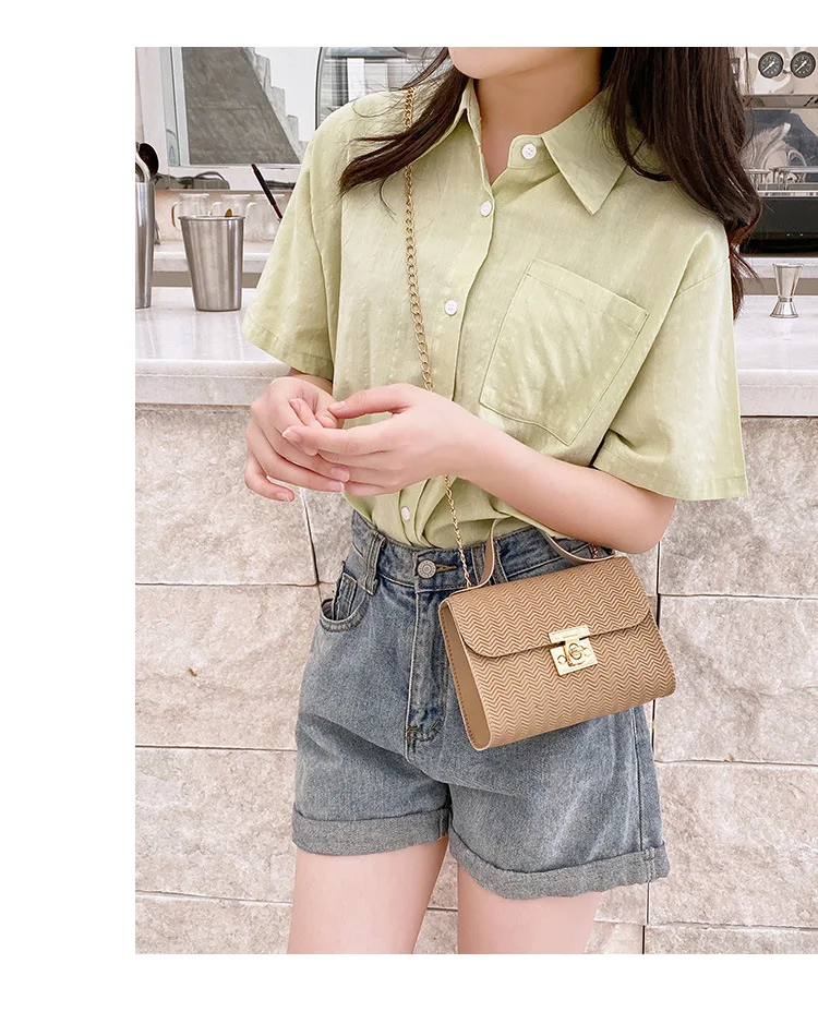 Fashion Small Handbag Women Shoulder Bags 2023 New Luxury Casual Clutch Bag PU Crossbody Bag for WomenSmall Messenger Bag