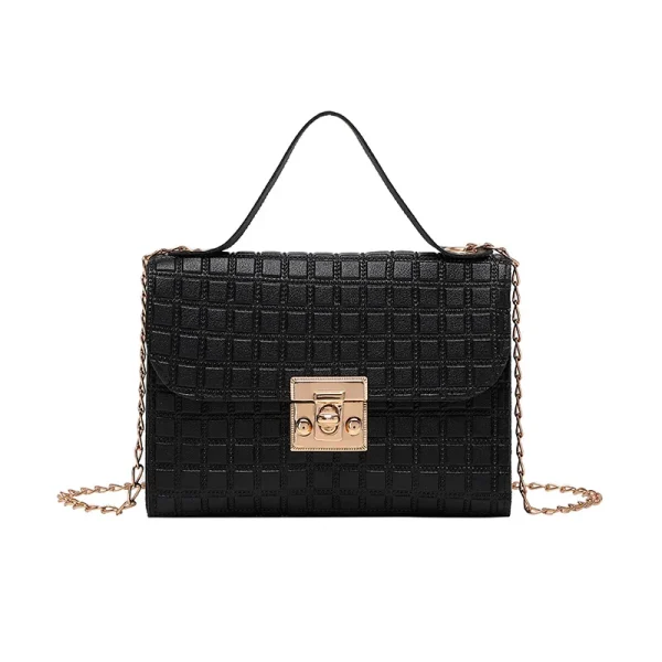 Fashion Small Handbag Women Shoulder Bags 2023 New Luxury Casual Clutch Bag PU Crossbody Bag for WomenSmall Messenger Bag - Image 2