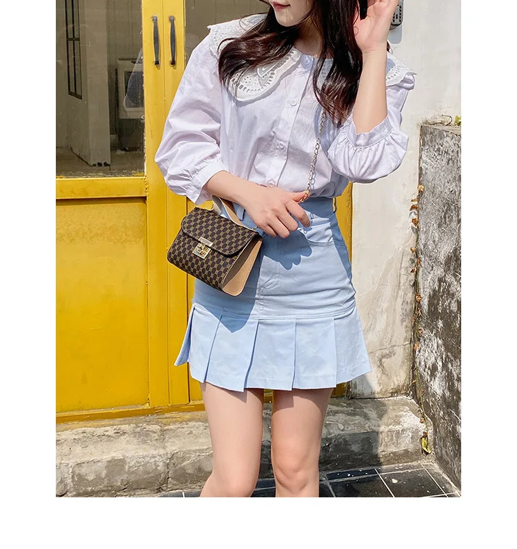 Fashion Small Handbag Women Shoulder Bags 2023 New Luxury Casual Clutch Bag PU Crossbody Bag for WomenSmall Messenger Bag