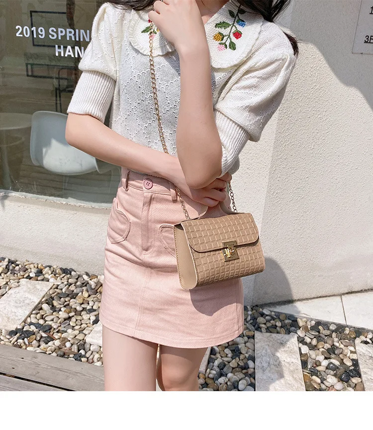 Fashion Small Handbag Women Shoulder Bags 2023 New Luxury Casual Clutch Bag PU Crossbody Bag for WomenSmall Messenger Bag