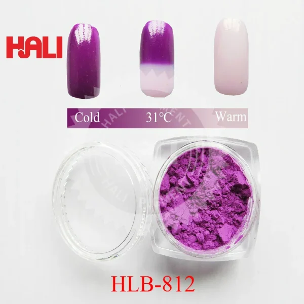 Thermochromic pigment,temperature reactive pigment heat sensitive pigment 10gram per color. - Image 4
