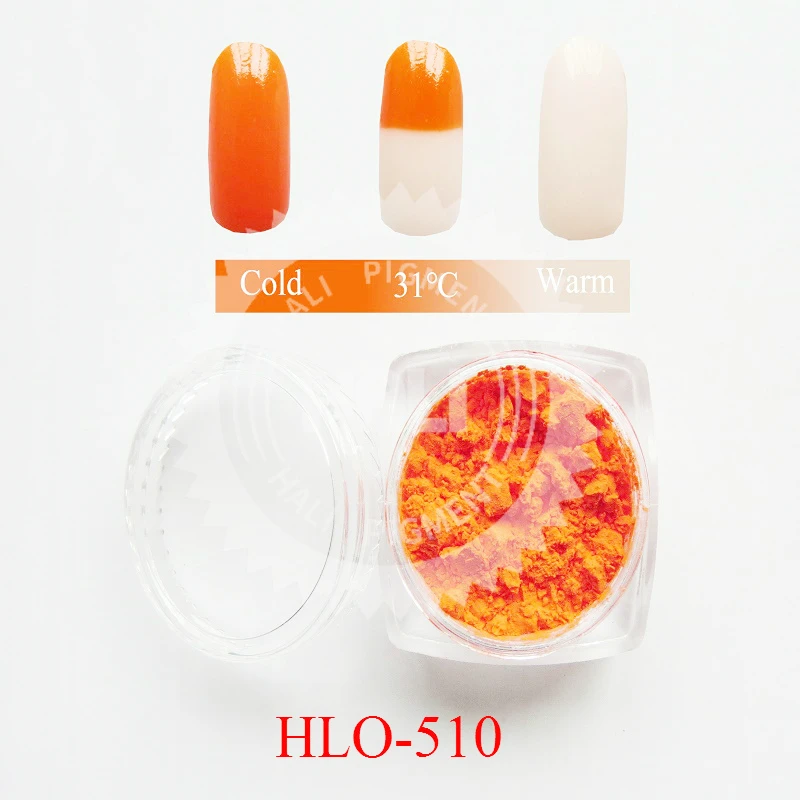 Thermochromic pigment,temperature reactive pigment heat sensitive pigment 10gram per color. Thermochromic pigment,temperature reactive pigment heat sensitive pigment 10gram per color.