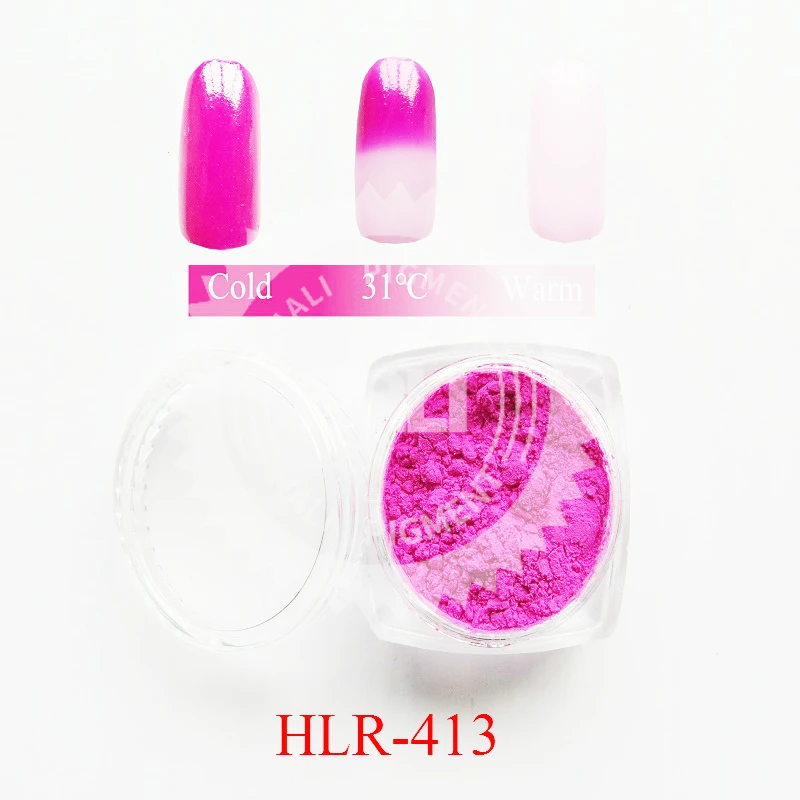 Thermochromic pigment,temperature reactive pigment heat sensitive pigment 10gram per color. Thermochromic pigment,temperature reactive pigment heat sensitive pigment 10gram per color.