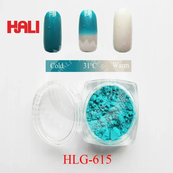 Thermochromic pigment,temperature reactive pigment heat sensitive pigment 10gram per color. - Image 3