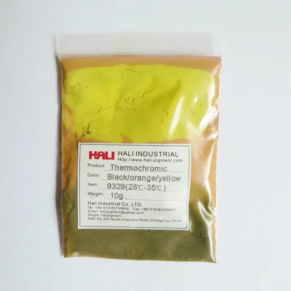 3 color changing thermochromic pigment 3 stage thermochromic powder hot active pigment temperature sensitive pigment. - Image 2