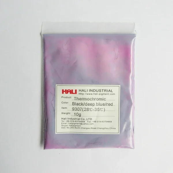 3 color changing thermochromic pigment 3 stage thermochromic powder hot active pigment temperature sensitive pigment. - Image 4