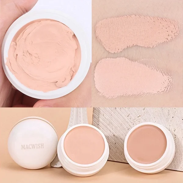 High Coverage Concealer Cover Anti Dark Circle Freckle Lasting Waterproof Foundation BB Cream for Face Makeup Base Cosmetics - Image 4