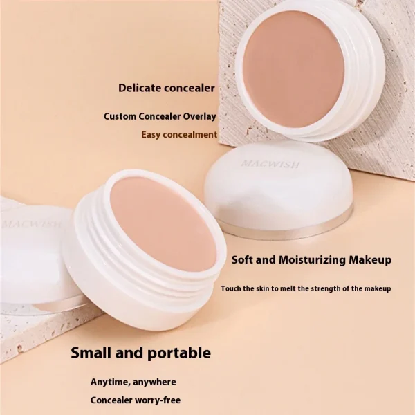 High Coverage Concealer Cover Anti Dark Circle Freckle Lasting Waterproof Foundation BB Cream for Face Makeup Base Cosmetics - Image 6