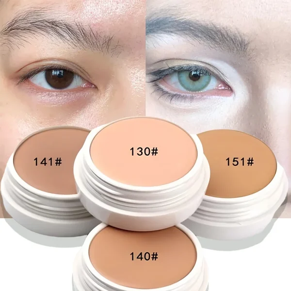 High Coverage Concealer Cover Anti Dark Circle Freckle Lasting Waterproof Foundation BB Cream for Face Makeup Base Cosmetics - Image 3