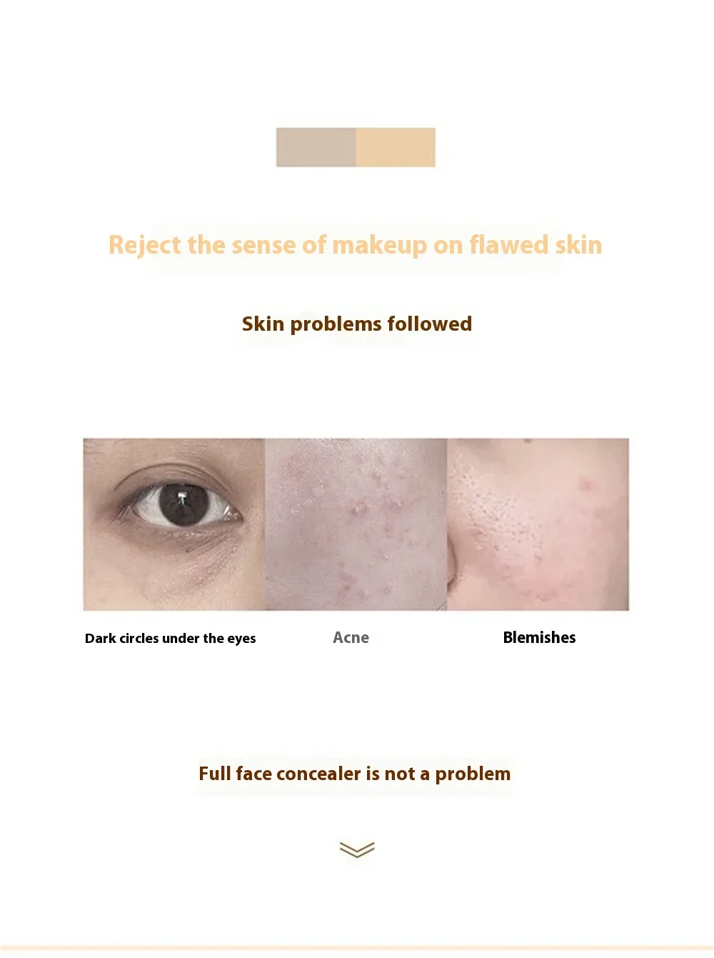 High Coverage Concealer Cover Anti Dark Circle Freckle Lasting Waterproof Foundation BB Cream for Face Makeup Base Cosmetics High Coverage Concealer Cover Anti Dark Circle Freckle Lasting Waterproof Foundation BB Cream for Face Makeup Base Cosmetics