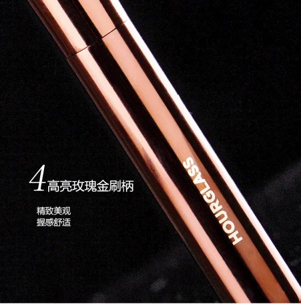 1pc Quick Angled Foundation Makeup brushes Concealer Liquid Foundation Make up brush exquisite Beauty tool Metal Handle - Image 4
