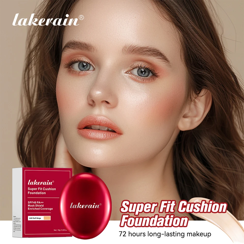 Sun protectio Air Cushion Foundation 9 Colors CC Cream Concealer Whitening Makeup Waterproof Cosmetics Brighten Face Base Tone