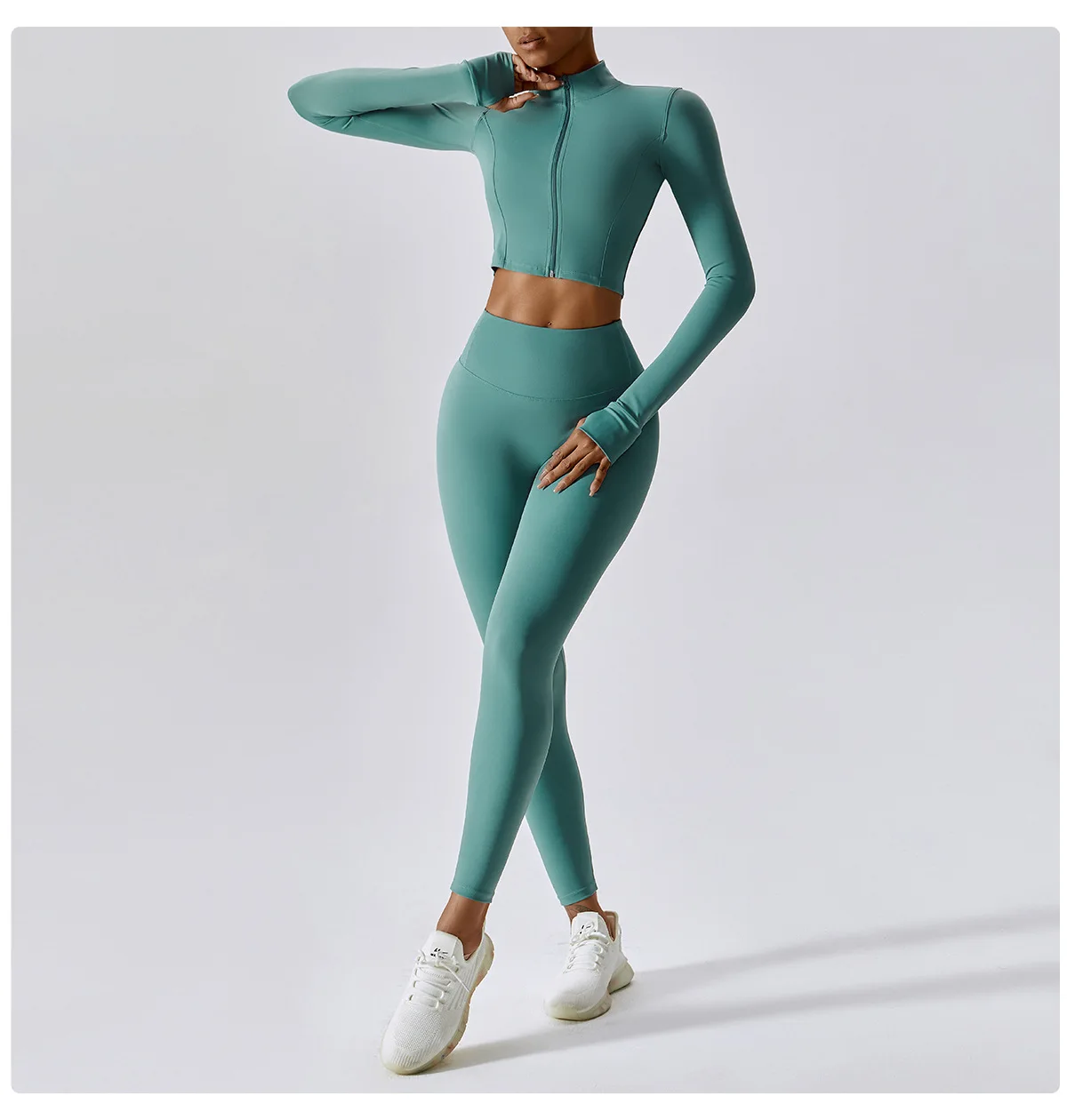 Yoga Jacket Running Sports Female SharkGym Zipper Tight Fitting Jacket Women Sportswear Windbreaker Men Women's Clothing Winter