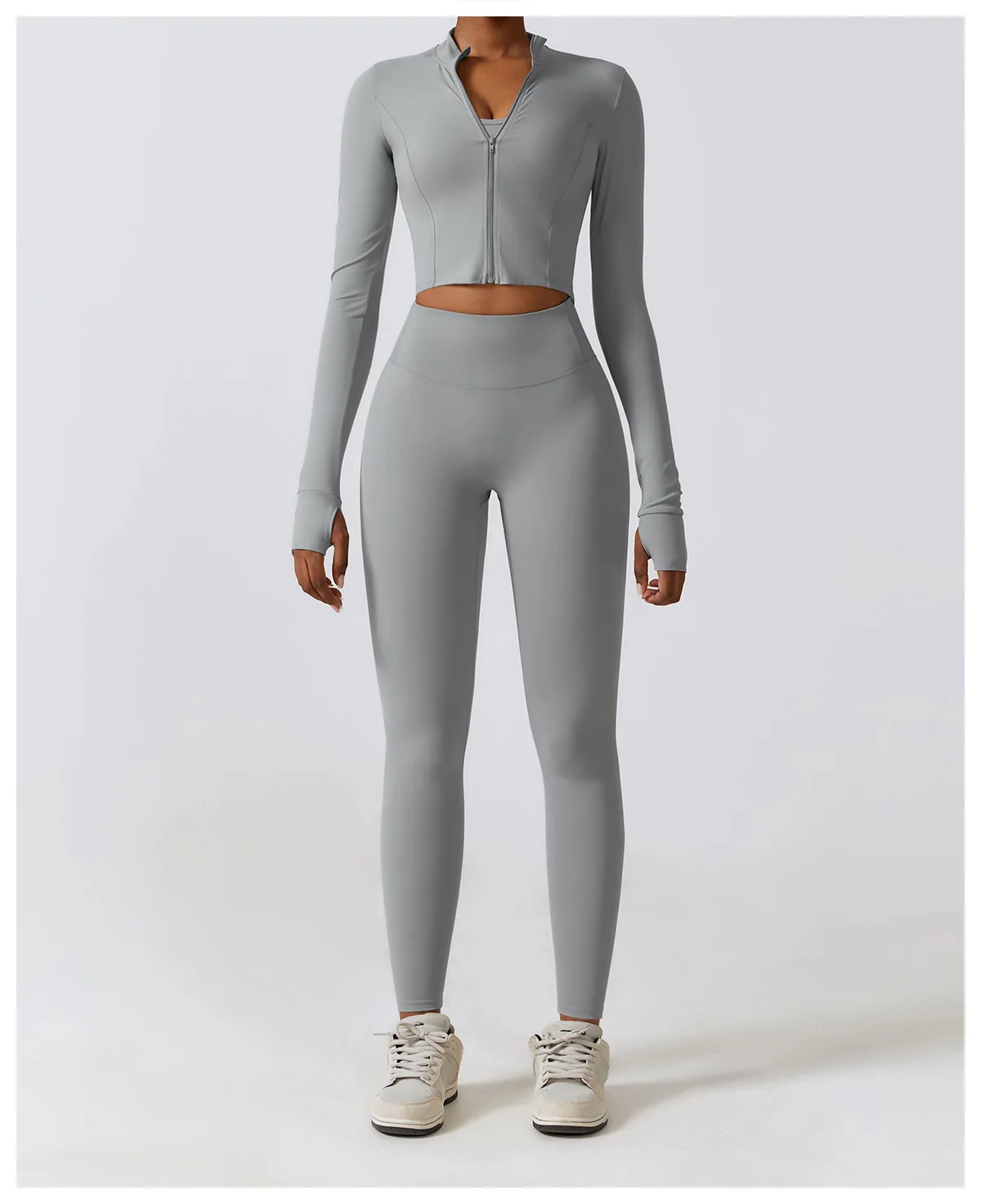 Yoga Jacket Running Sports Female SharkGym Zipper Tight Fitting Jacket Women Sportswear Windbreaker Men Women's Clothing Winter