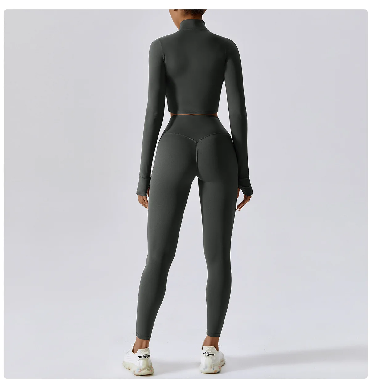 Yoga Jacket Running Sports Female SharkGym Zipper Tight Fitting Jacket Women Sportswear Windbreaker Men Women's Clothing Winter