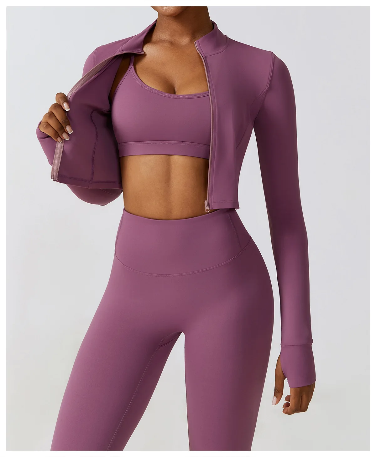Yoga Jacket Running Sports Female SharkGym Zipper Tight Fitting Jacket Women Sportswear Windbreaker Men Women's Clothing Winter
