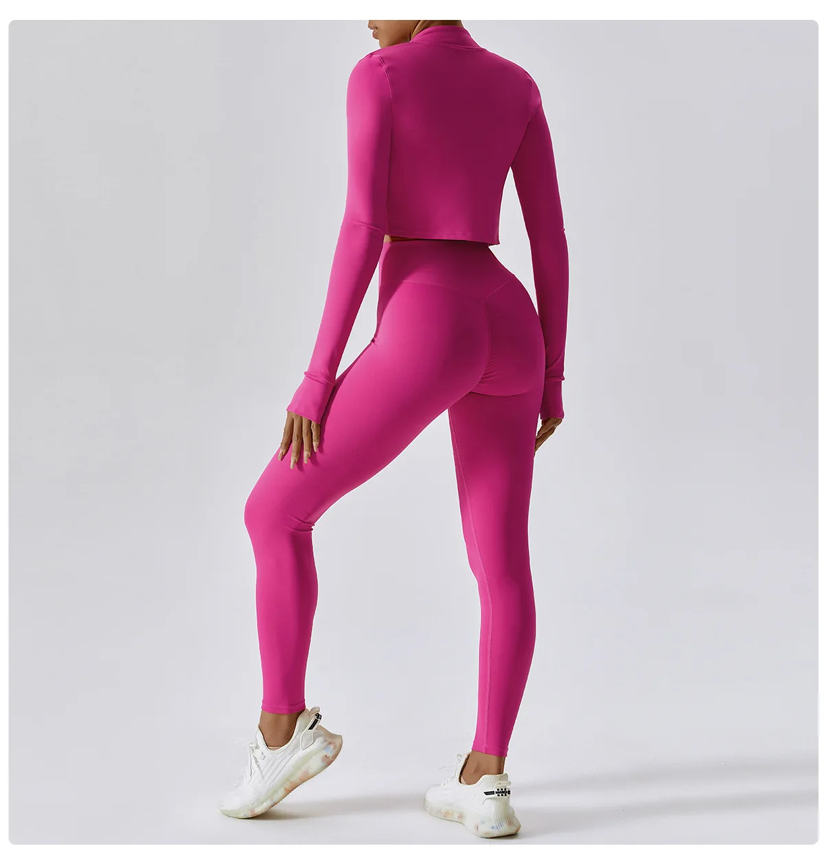 Yoga Jacket Running Sports Female SharkGym Zipper Tight Fitting Jacket Women Sportswear Windbreaker Men Women's Clothing Winter