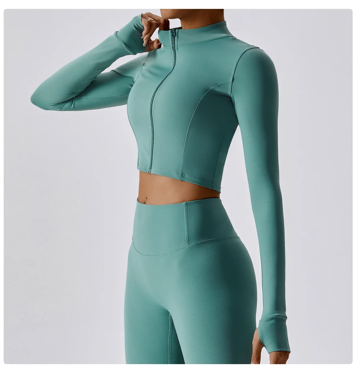 Yoga Jacket Running Sports Female SharkGym Zipper Tight Fitting Jacket Women Sportswear Windbreaker Men Women's Clothing Winter