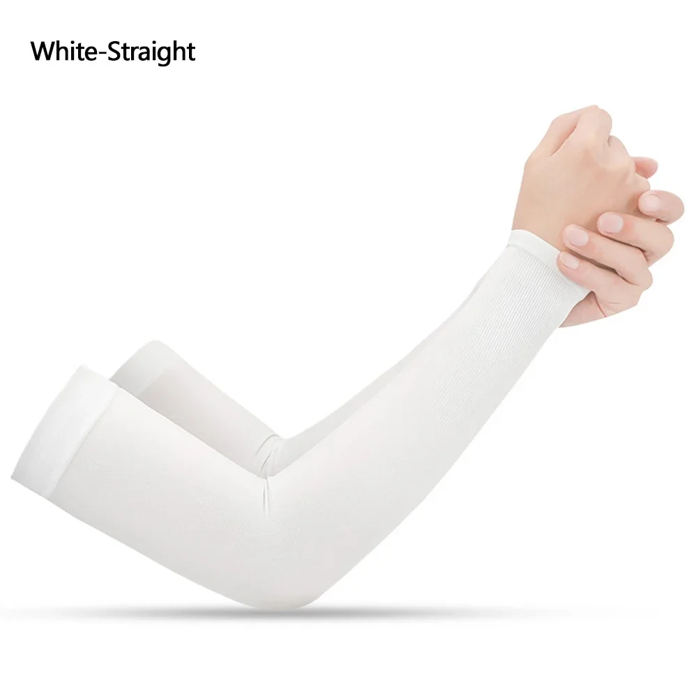 UPF50+ Arm Sleeves Ice Fabric Breathable Quick Dry Running Sportswear Sun UV Protection Long Arm Cover Cycling Arm Sleeves UPF50+ Arm Sleeves Ice Fabric Breathable Quick Dry Running Sportswear Sun UV Protection Long Arm Cover Cycling Arm Sleeves