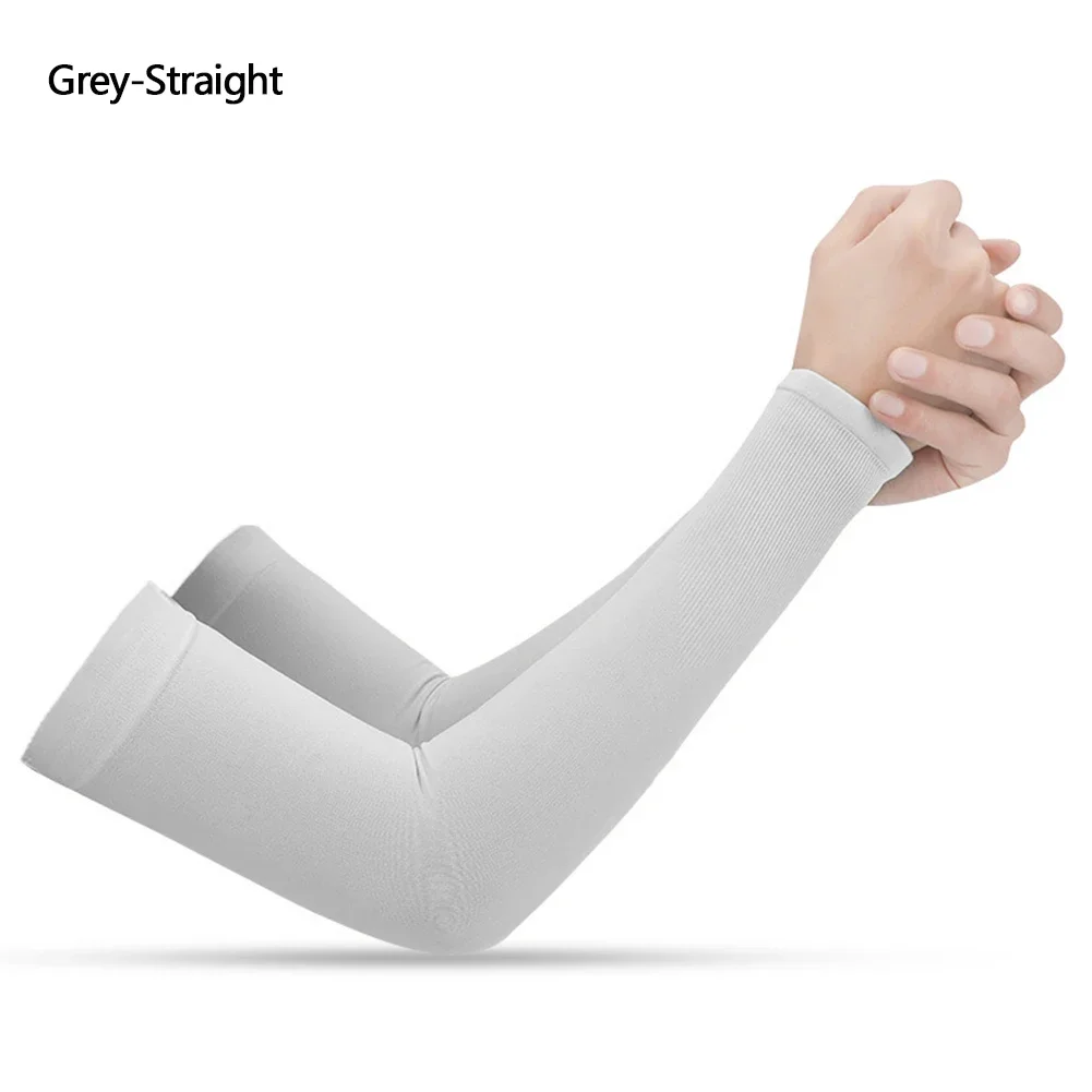 UPF50+ Arm Sleeves Ice Fabric Breathable Quick Dry Running Sportswear Sun UV Protection Long Arm Cover Cycling Arm Sleeves UPF50+ Arm Sleeves Ice Fabric Breathable Quick Dry Running Sportswear Sun UV Protection Long Arm Cover Cycling Arm Sleeves
