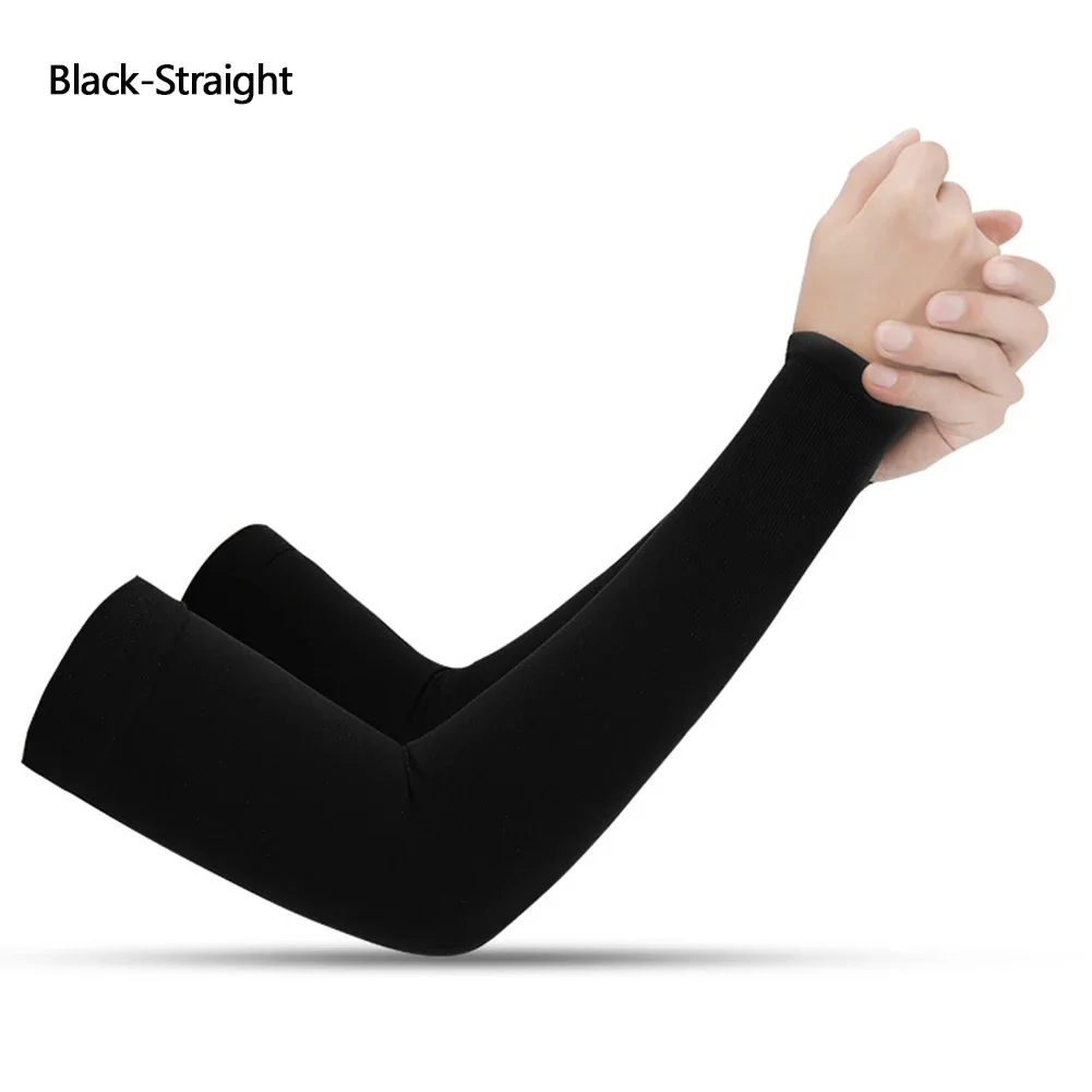 UPF50+ Arm Sleeves Ice Fabric Breathable Quick Dry Running Sportswear Sun UV Protection Long Arm Cover Cycling Arm Sleeves UPF50+ Arm Sleeves Ice Fabric Breathable Quick Dry Running Sportswear Sun UV Protection Long Arm Cover Cycling Arm Sleeves