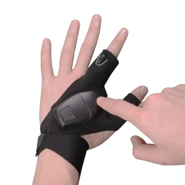Rechargeable Led Flashlight Glove Gift for Dad Boyfriend Husband Lights Car Guy Cool Gadgets Tools for Fishing Camping Repair - Image 5