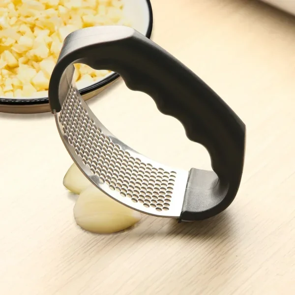 Stainless Steel Garlic Press Crusher Manual Garlic Mincer Chopping Garlics Tool Fruit Vegetable Tools Kitchen Accessories Gadget - Image 5